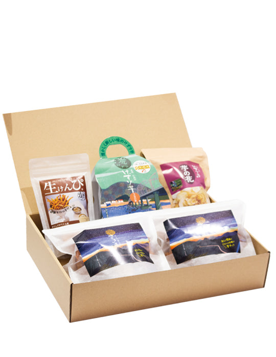 空飛ぶさつまいもの芋けんぴ&チップスセット