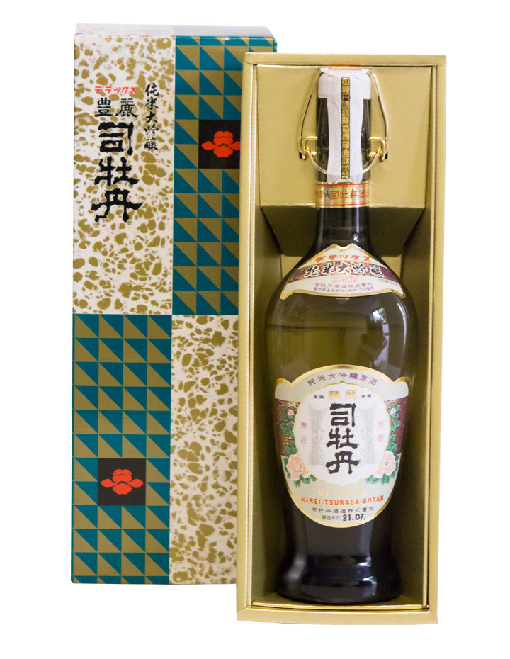 [高知]司牡丹酒造 純米大吟醸 デラックス豊麗 900ml/化粧箱入