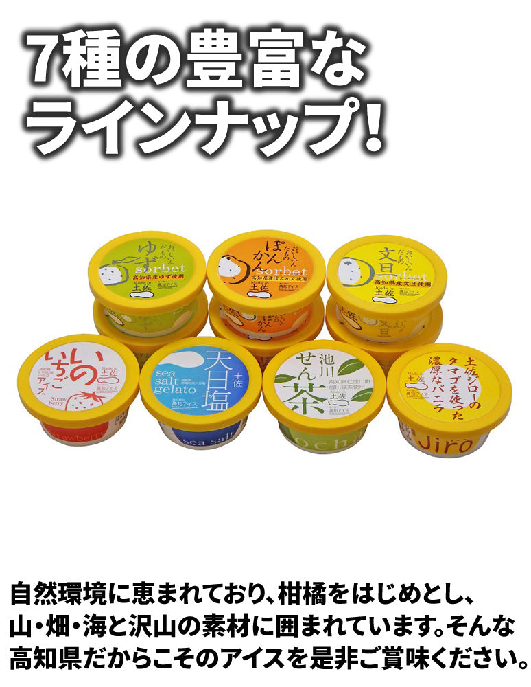 高知/産直送料込み]おいしいんだもの高知アイスセット[冷凍