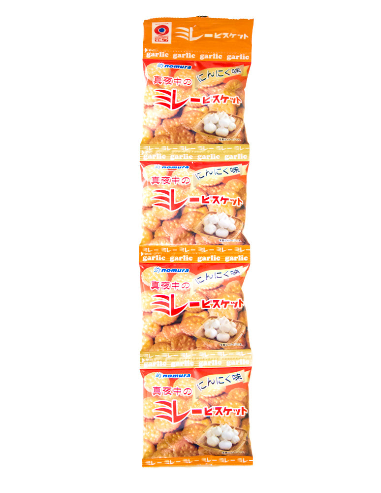 高知] 真夜中のミレービスケット にんにく味 4連 – おとりよせ
