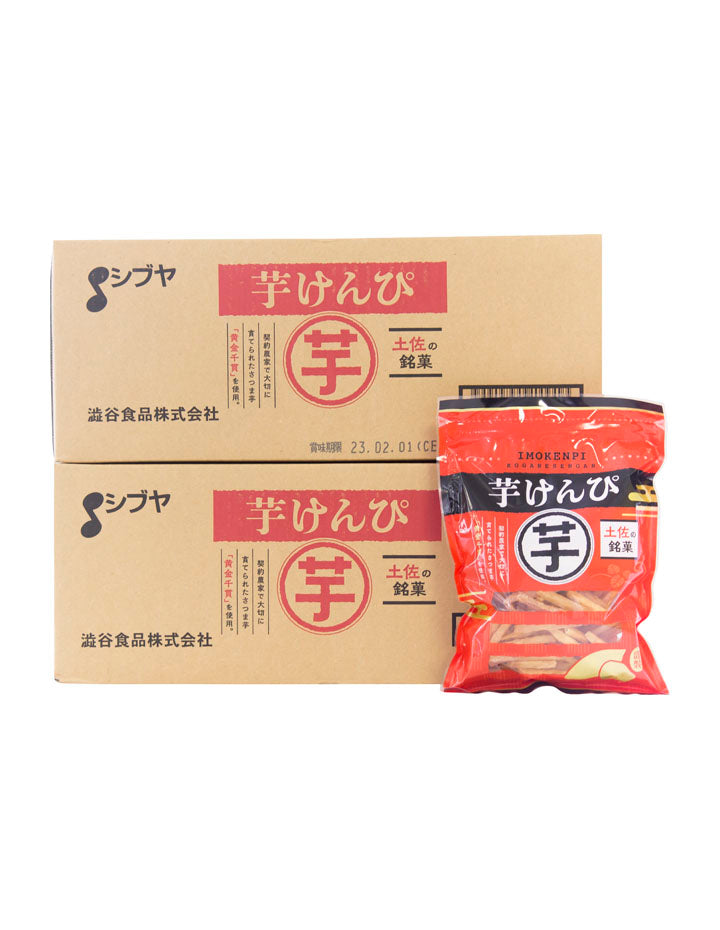 【箱買い値引き】澁谷食品 とさの芋けんぴ(チャック付)(2ケース/24袋)